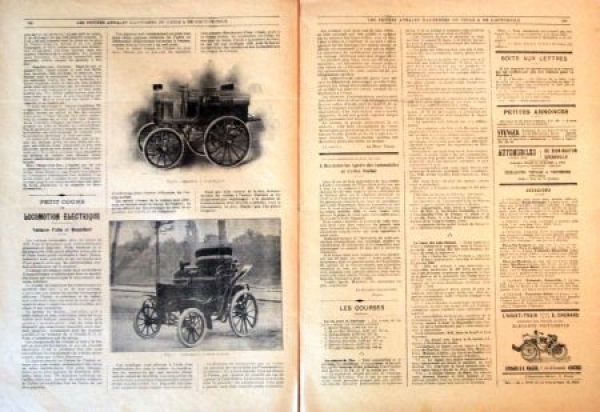 "Les petites Annales du Cycle et de l'Automobile" Automobile-Magazine 1899 (2673)